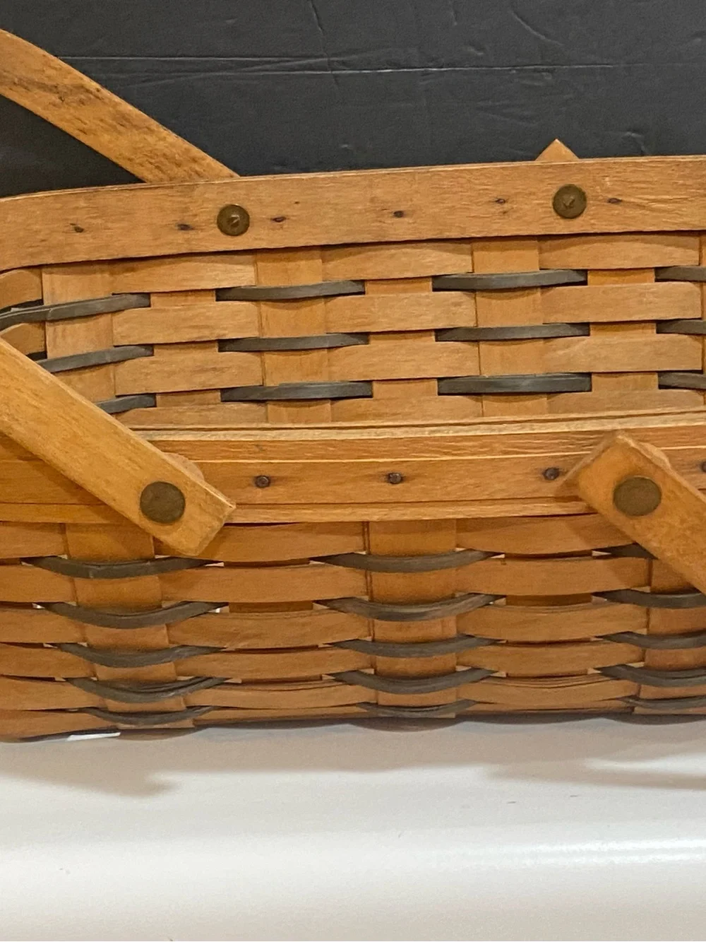 Vintage Longaberger Rectangular Market Basket